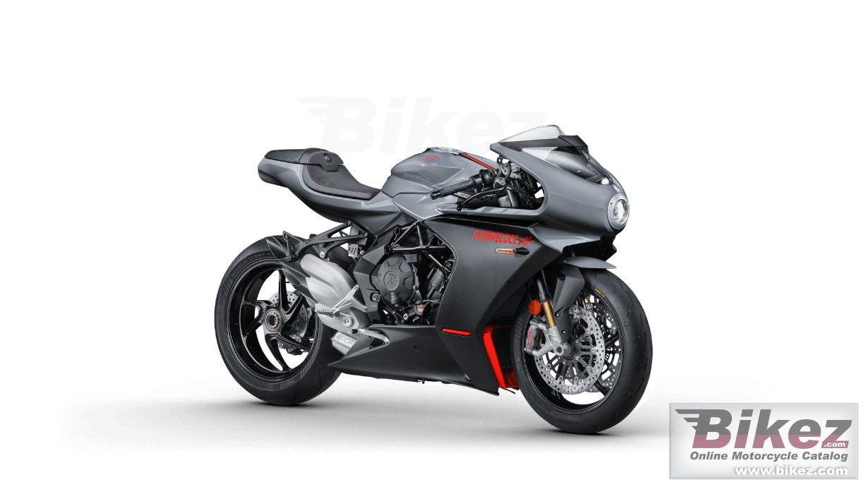 MV Agusta Superveloce 800 Poster